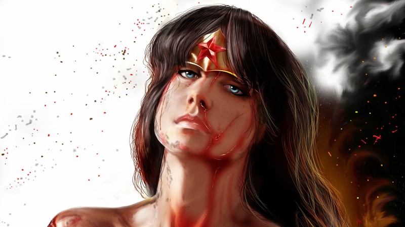 wonder woman, hd, 4k, superheroes, artwork, digital art