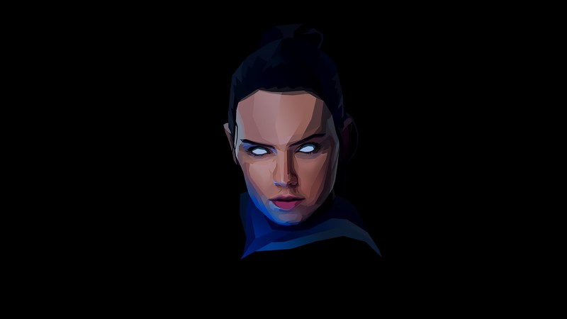 rey, star wars, artist, artwork, digital art, hd