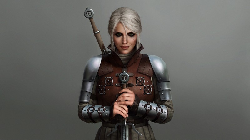 ciri, the witcher 3, games, hd, artist, artwork, digital art, deviantart
