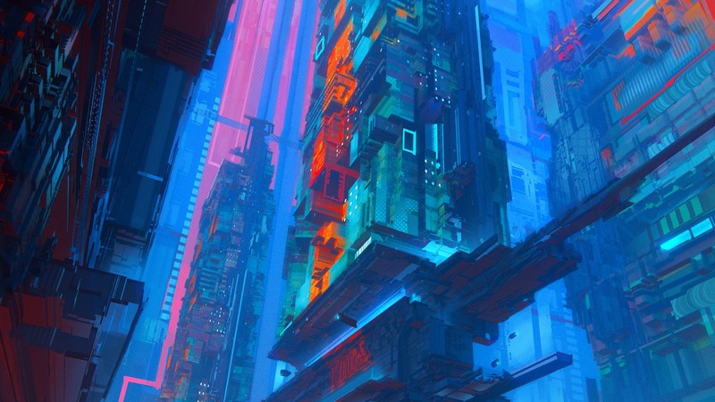 city, digital art, artist, artwork, hd