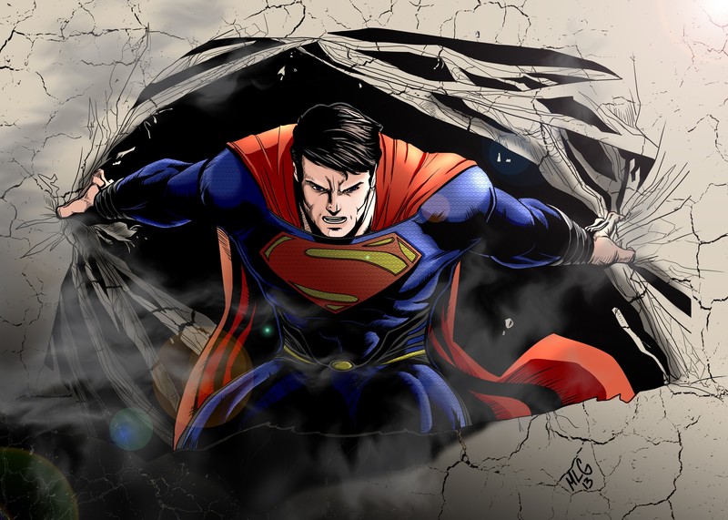 superman, hd, 4k, superheroes, digital art, artwork