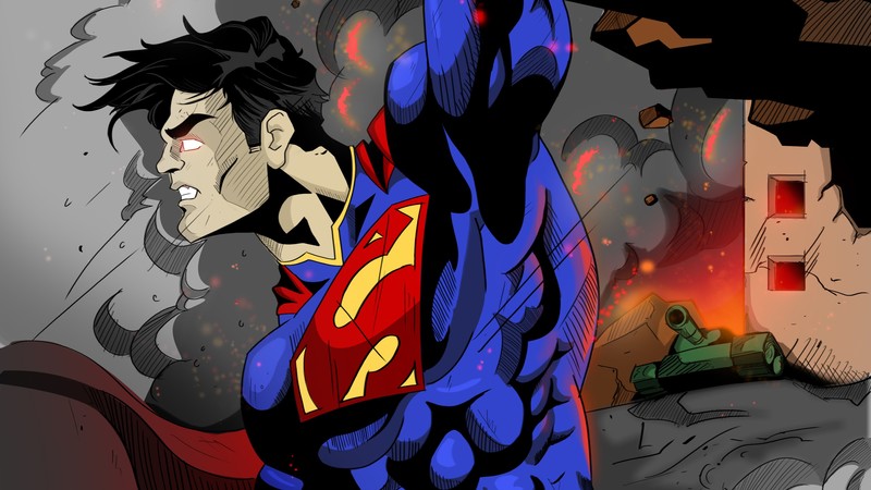 superman, hd, 4k, superheroes, artwork, digital art, behance