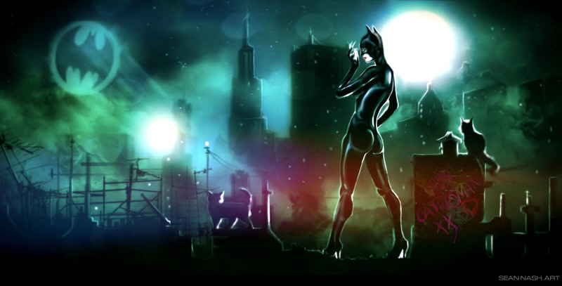 catwoman, hd, 4k, superheroes, digital art, deviantart, artwork, artist