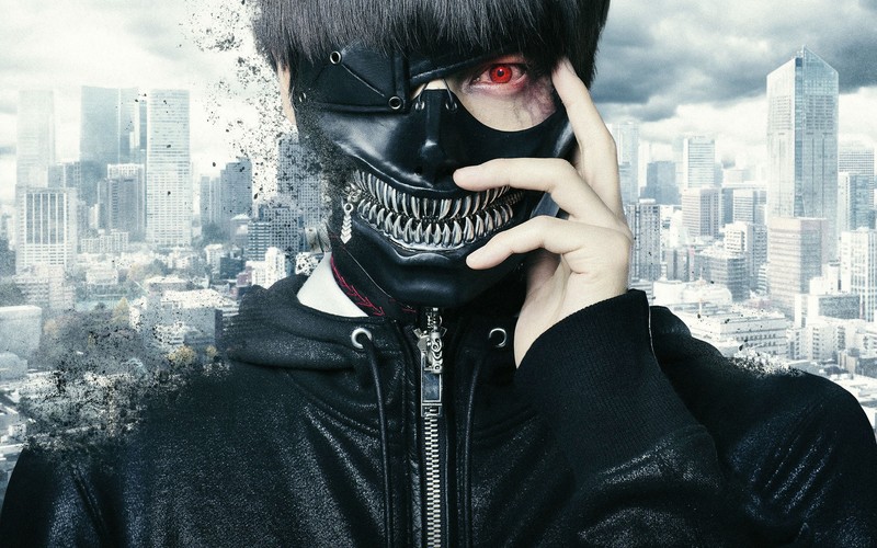 tokyo ghoul, ken kaneki, anime, artist, artwork, digital art, hd, 4k