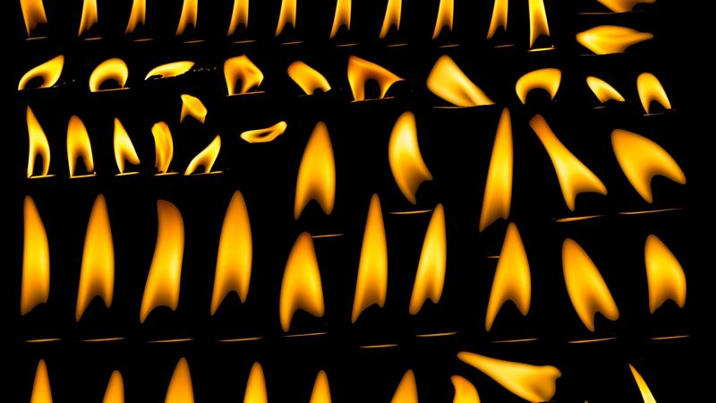 candles, fire, burn, flame, dark, 4k