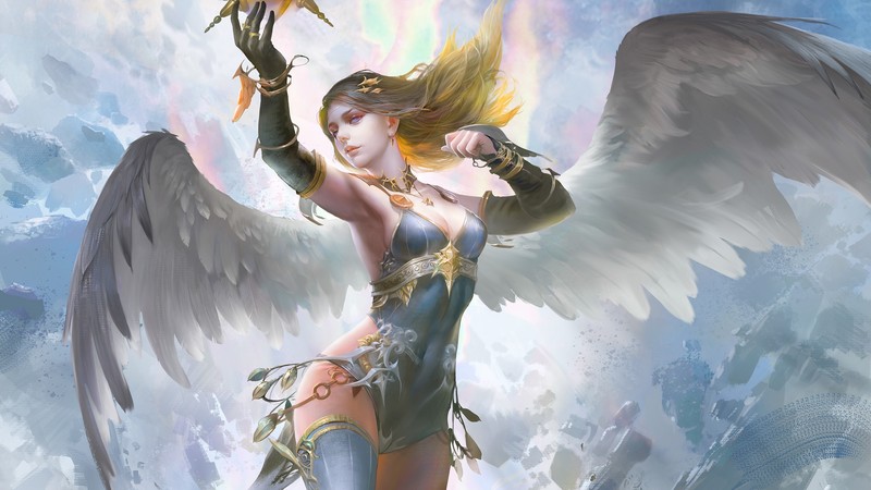 fantasy girls, hd, behance, 4k, artwork, digital art