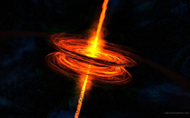 space, abstract, digital art, hd