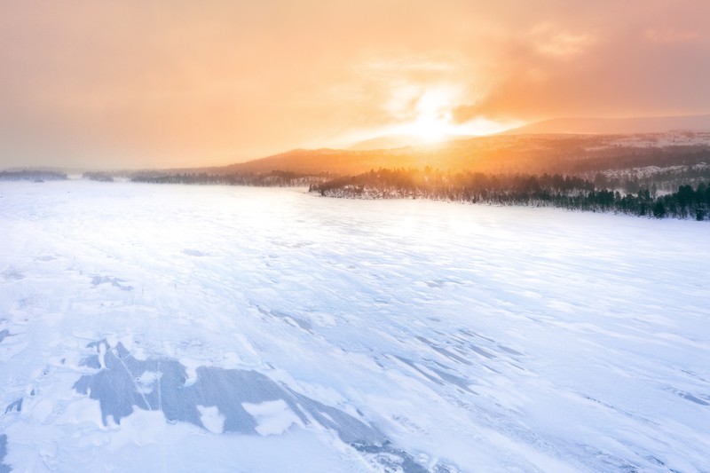 lake, frozen, nature, hd, 4k, 5k