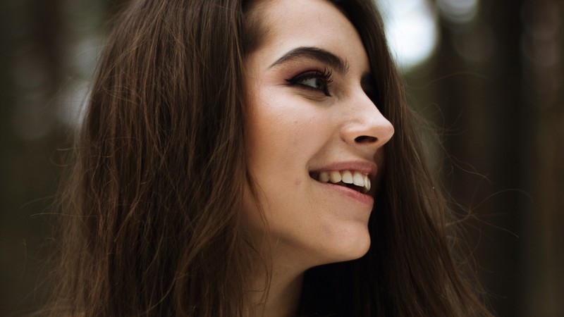 smiling, girls, model, hd, portrait, closeup
