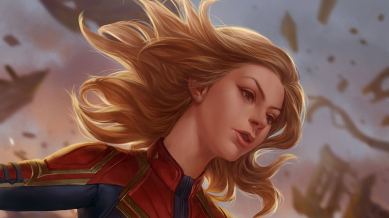 captain marvel, superheroes, artist, artwork, digital art, hd, fantasy girls, fantasy, deviantart