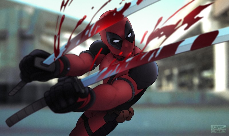 deadpool, hd, superheroes, artwork, digital art, deviantart