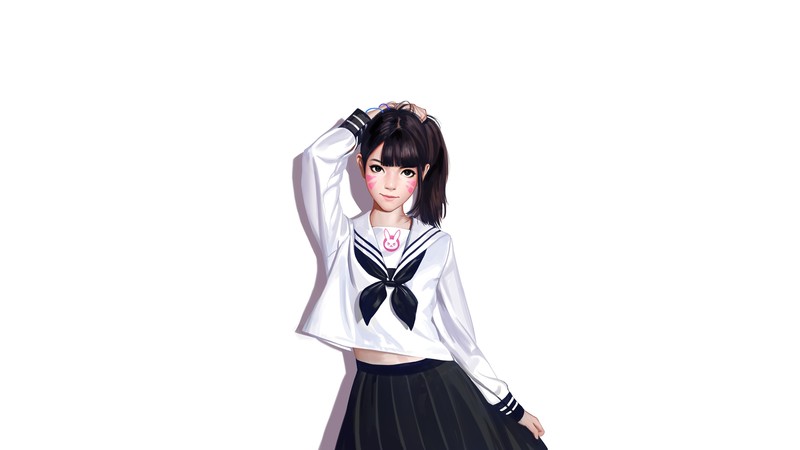 dva overwatch, overwatch, games, hd, artwork, artist, digital art, 4k, deviantart
