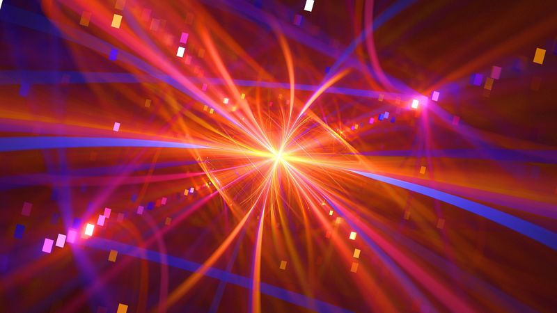 fractal, glow, bright, glare, lines, tangled, 4k