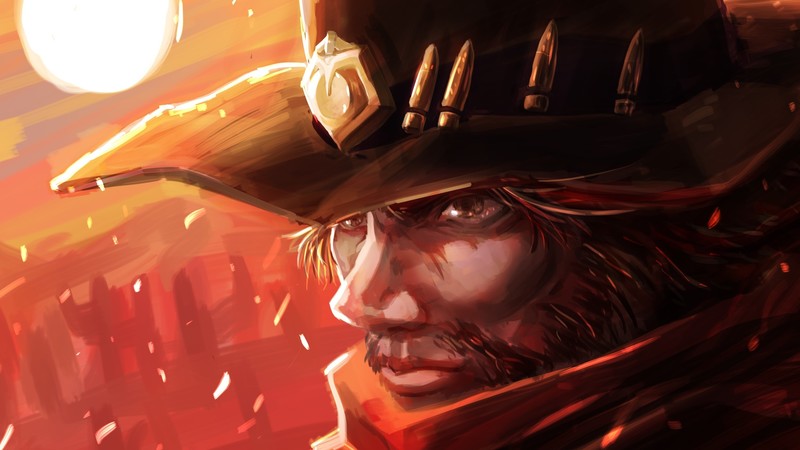 mccree overwatch, overwatch, games, xbox games, ps games, pc games, 2018 games, hd, 4k, 5k, pixiv