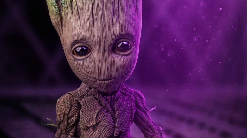 baby groot, hd, 4k, superheroes