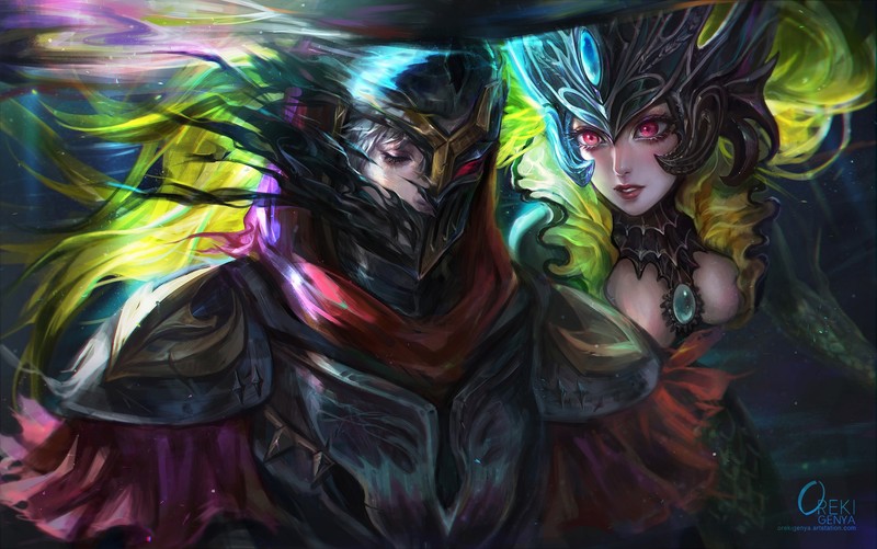league of legends, games, digital art, artist, artwork, hd, deviantart