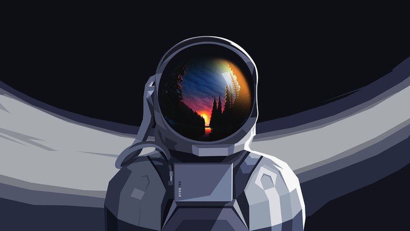 astronaut, artist, artwork, digital art, hd, deviantart
