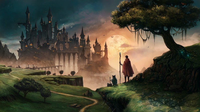 wizard, deviantart, artist, artwork, digital art, hd