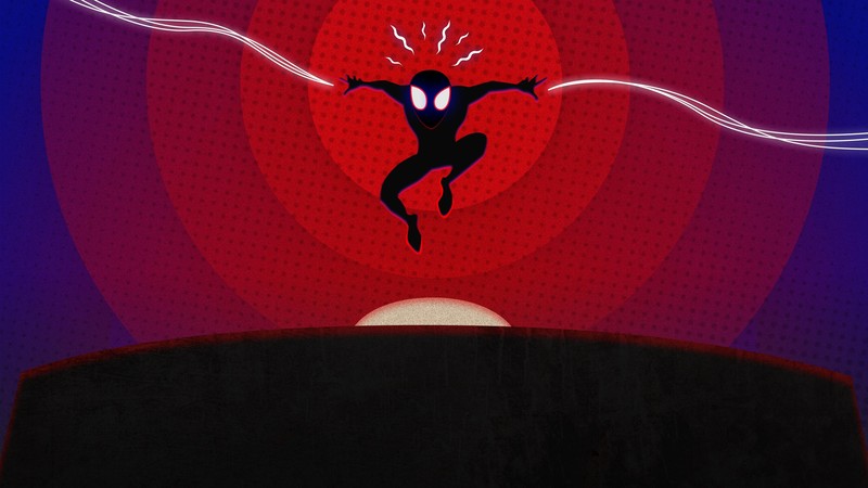 spiderman into the spider verse, hd, superheroes, artwork, artist, digital art, 4k, 5k