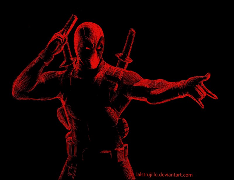 deadpool, hd, superheroes, artwork, digital art, deviantart