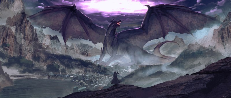 dragon, artist, artwork, digital art, hd, 4k, creature