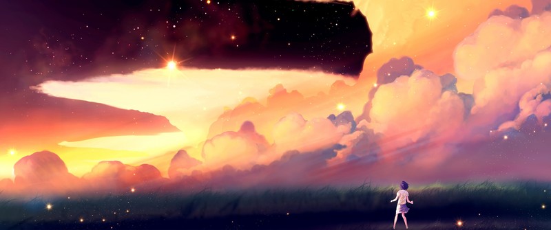 anime girl, anime, fantasy, artist, artwork, digital art, hd, 4k