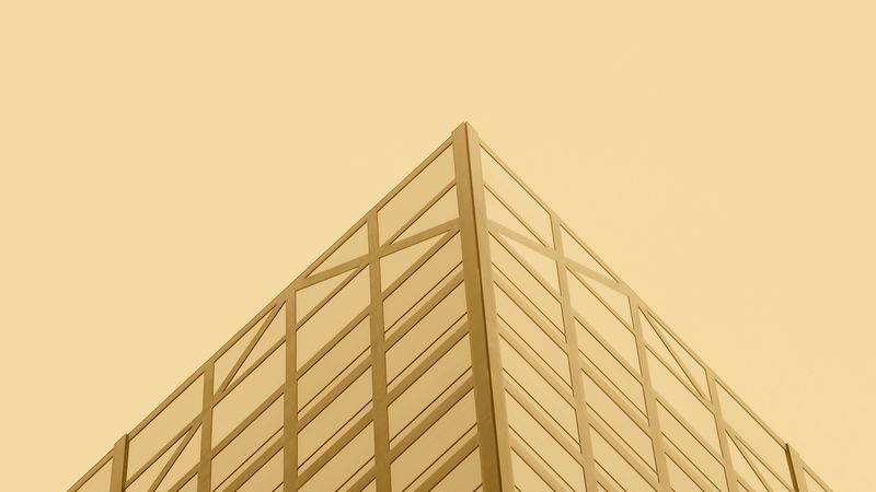 building, corner, facade, architecture, minimalism, 4k