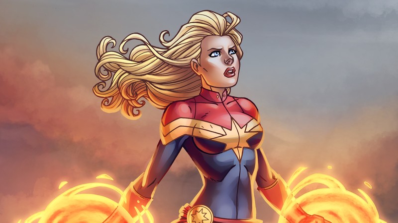 captain marvel, superheroes, marvel, artist, artwork, digital art, hd, 4k