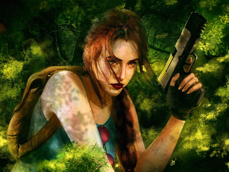 tomb raider, lara croft, cosplay, hd, artist, digital art, deviantart