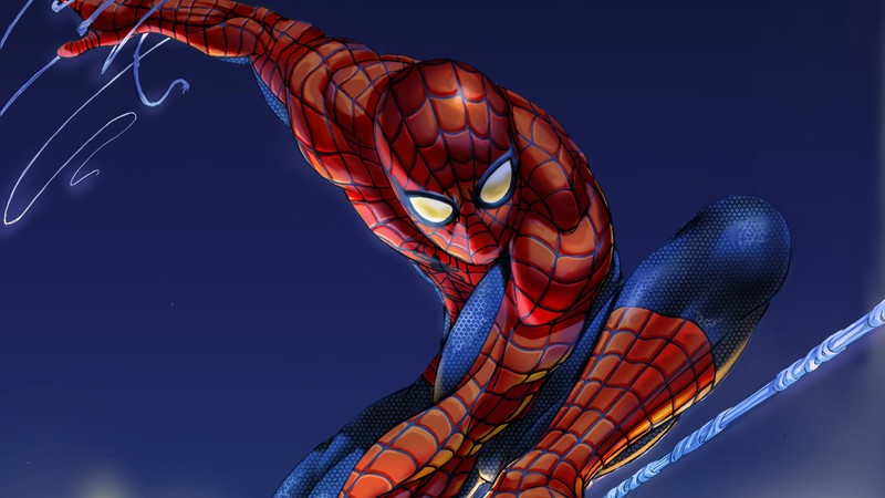 spiderman, hd, superheroes, digital art, artwork