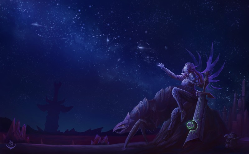 world of warcraft battle for azeroth, world of warcraft, games, warrior, hd, artwork, artist, digital art, 4k, deviantart
