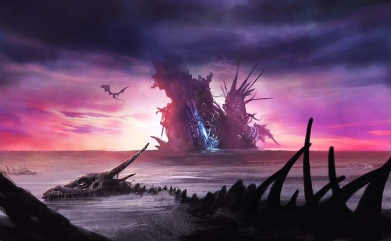 dragon, fantasy, artist, artwork, digital art, hd