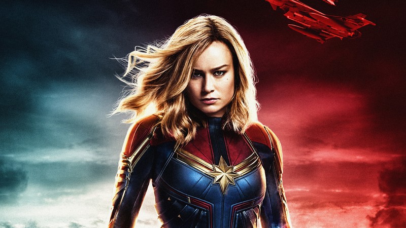 captain marvel movie, captain marvel, 2019 movies, 4k, 5k, movies, hd, brie larson