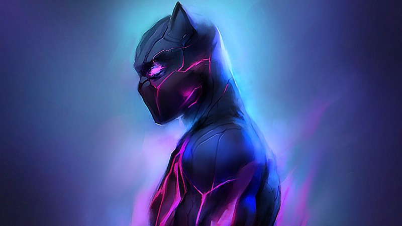 black panther, superheroes, artist, artwork, digital art, hd, deviantart