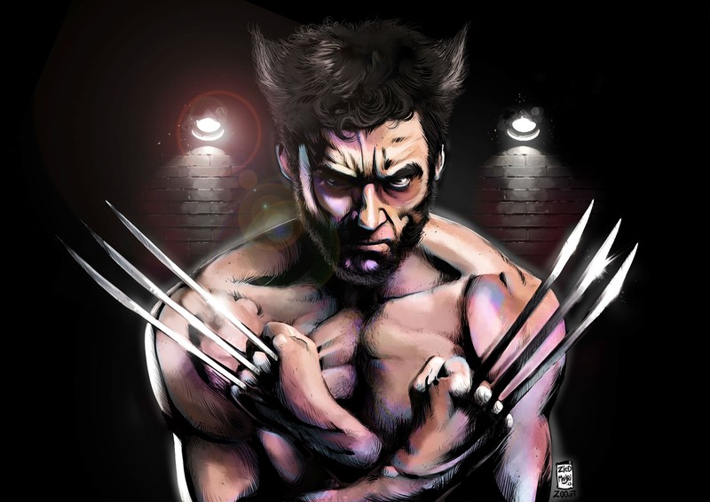 wolverine, hd, superheroes, digital art, artwork, 4k, behance