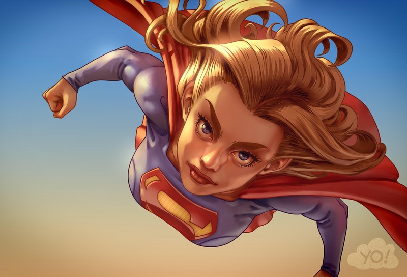 supergirl, hd, artwork, superheroes, digital art, deviantart