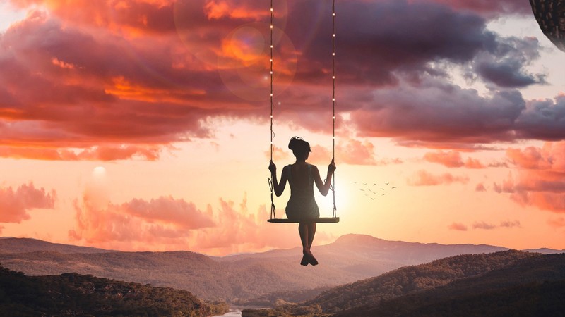 swing, girls, photography, photoshop, hd