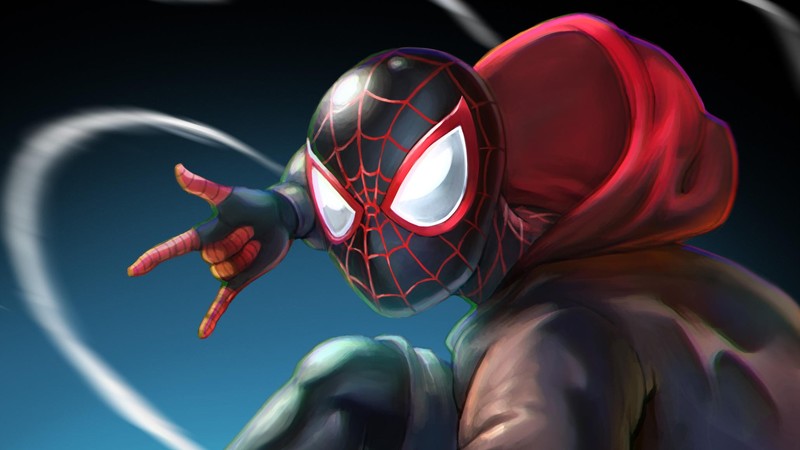 spiderman into the spider verse, spiderman, hd, superheroes, artwork, artist, digital art, deviantart