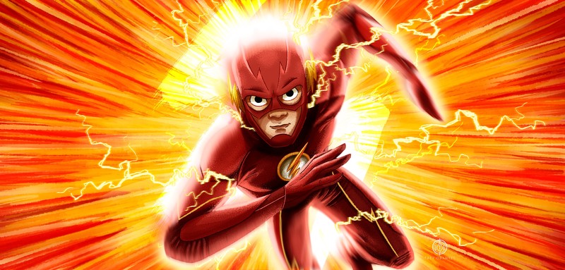 the flash, hd, 4k, artist, artwork, behance, superheroes