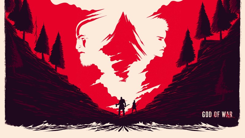 god of war, games, hd, 4k, artwork, behance, digital art