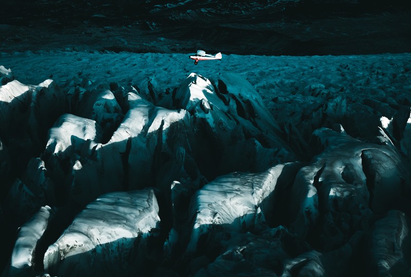 plane, mountains, nature, hd, 4k, 5k, photography, winter, snow, behance