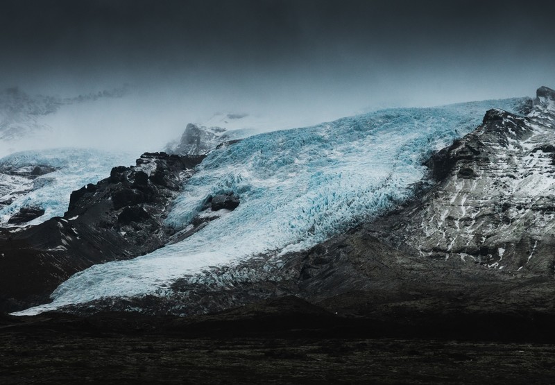 mountains, winter, snow, hd, 4k, nature, behance