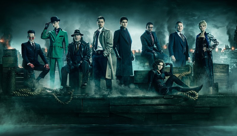 gotham season 5, gotham, tv shows, hd, 4k, camren bicondova, erin richards, riddler