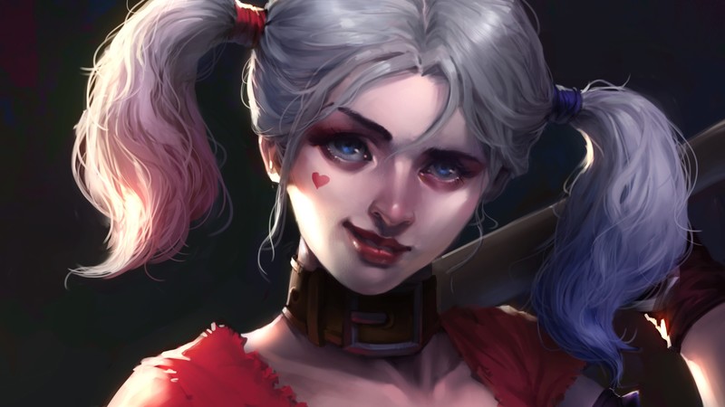 harley quinn, artwork, hd, deviantart, artist