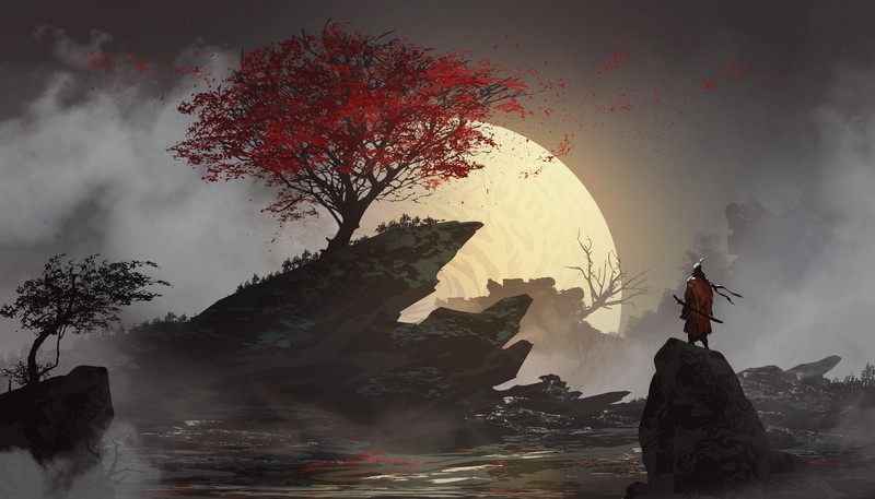 warrior, artist, artwork, digital art, hd, deviantart, 4k