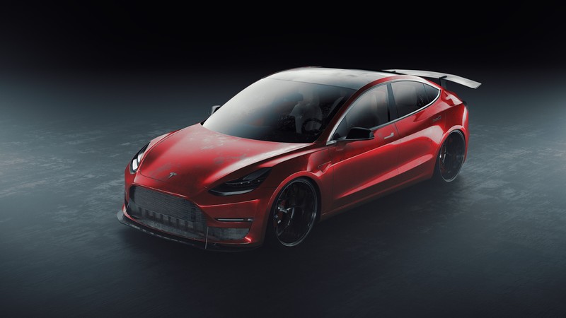 tesla, hd, 4k, cars, behance