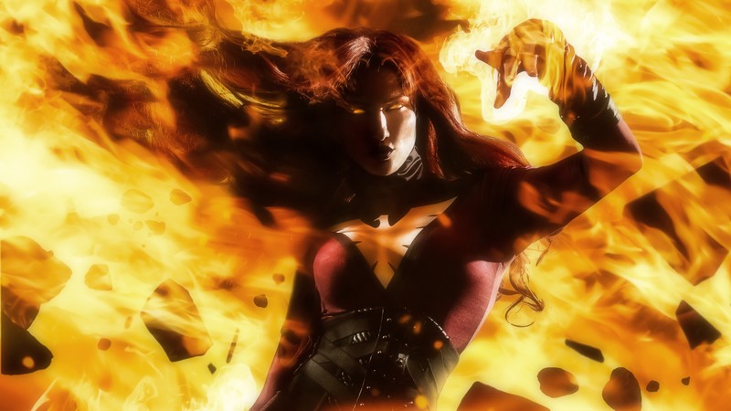 x men dark phoenix, hd, dark phoenix, 4k, cosplay, artwork, digital art, behance, superheroes