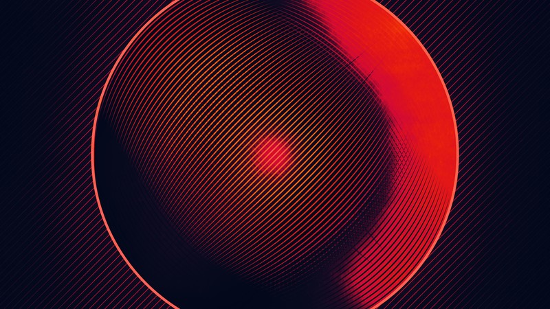abstract, lines, hd, 4k, behance, red