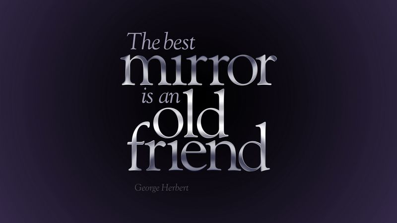 quote, friend, mirror, saying, friendship, 4k