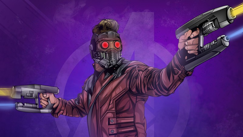 star lord, hd, 4k, superheroes, artwork